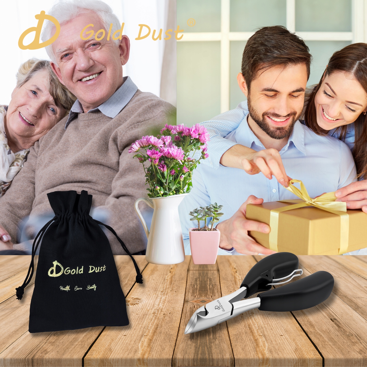 CĘGI CĄŻKI DO WRASTAJĄCYCH GRUBYCH TWARDYCH PAZNOKCI OBCINACZKI OBCINACZ Kod producenta Obcinacz do paznokci cążki GOLD DUST nożyczki