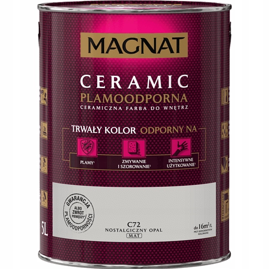 

Farba Magnat Ceramic 5L C72 Nostalgiczny Opal
