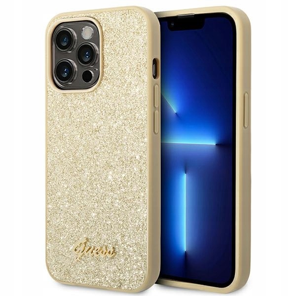 Guess Etui Hard Case Do Iphone 14 Pro 6,1 Z Script Glitter Z Logo