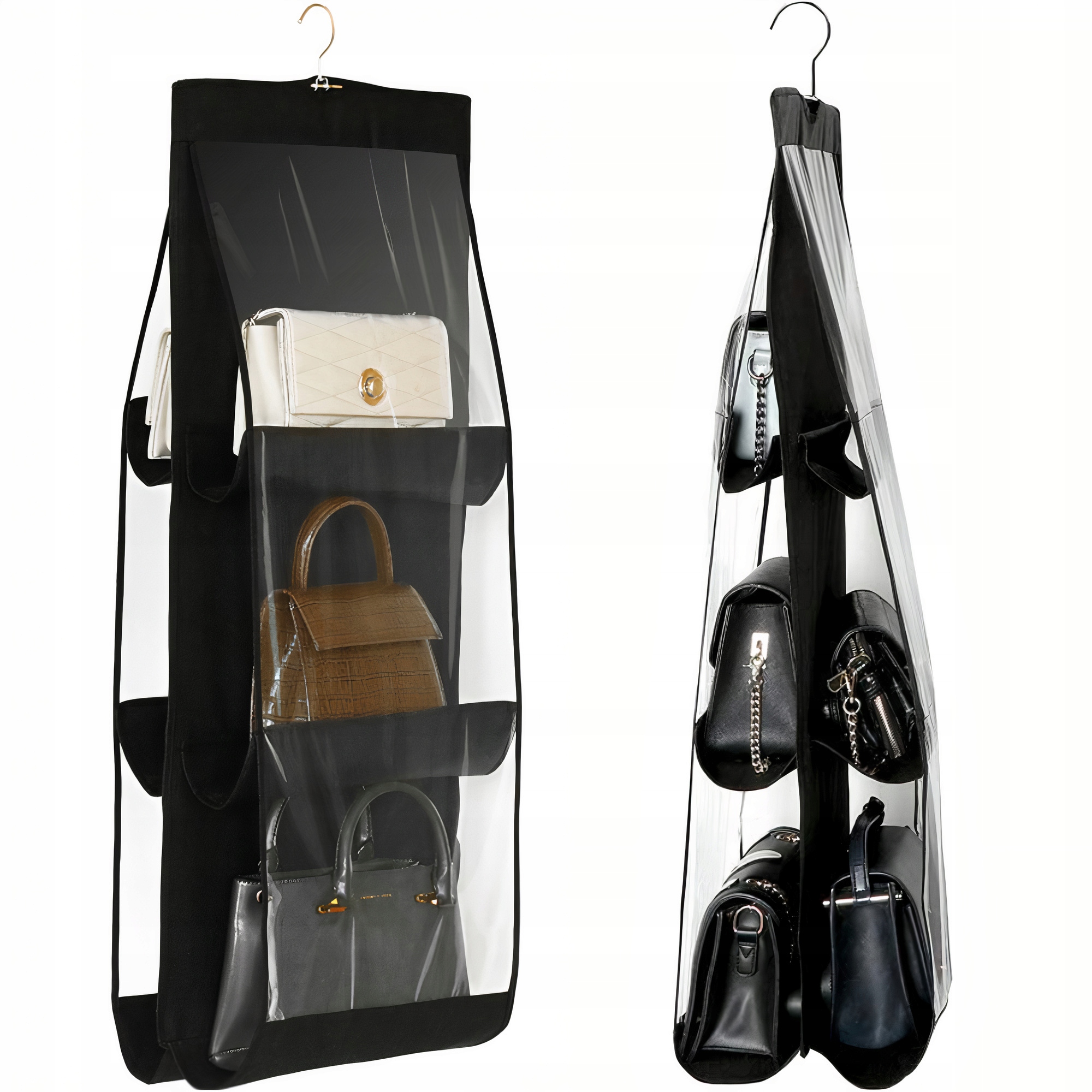 

Organizer Wiszący Do Szafy Garderoby Na Torebki