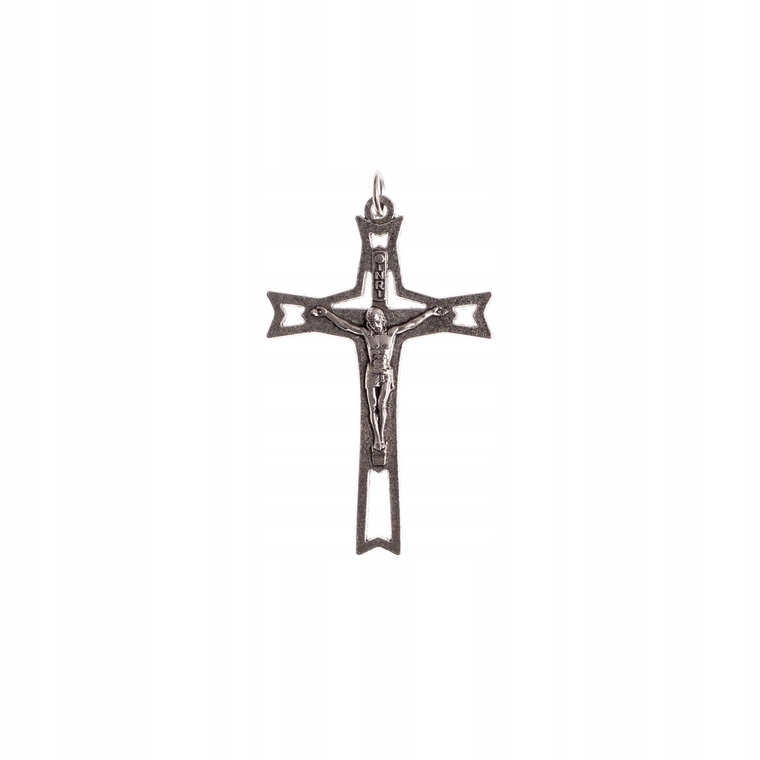 

Krzyż Św. Benedykt kolor mosiądz 5,7 x 3,7 mm.