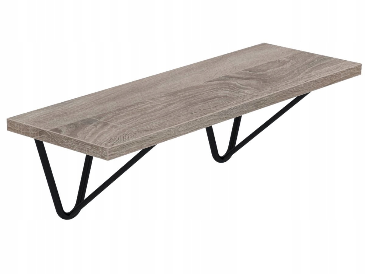 

Półka wisząca loft kuchnia pokój Trufla 50cm