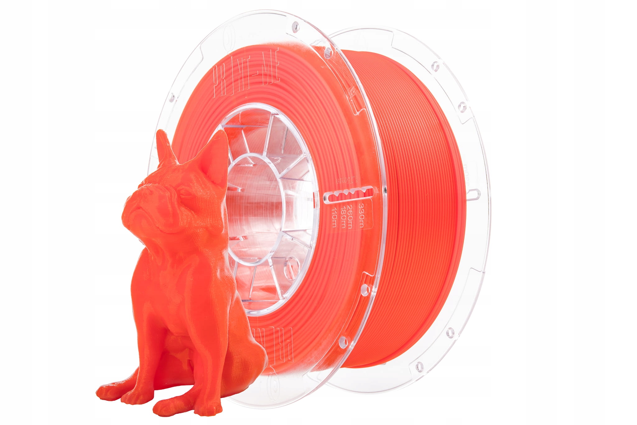 

Filament Print-me EcoLine Pla Neon Red 1Kg 1,75mm