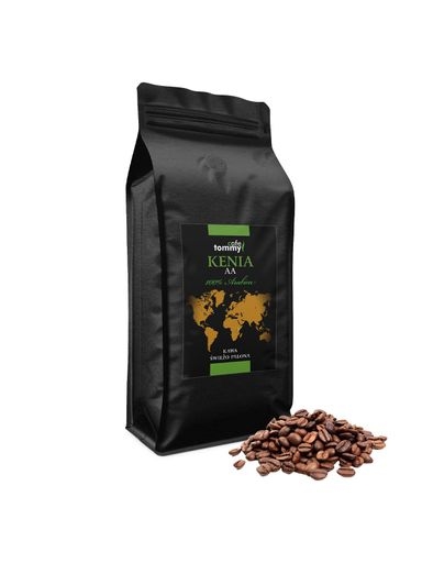 Levně Tommy Cafe Káva Keňa Aa Top Arabika zrnková 1kg