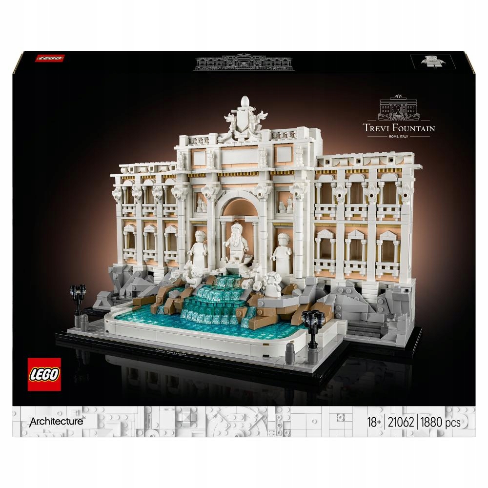 Lego Architecture Fontána di Trevi 21062