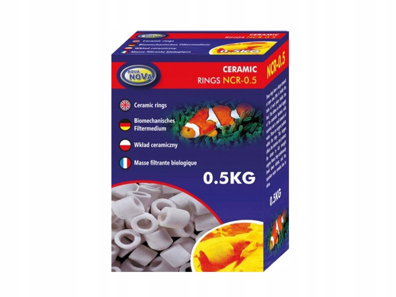 

Aqua Nova ceramika wkład ceramiczny 0,5kg +siatka