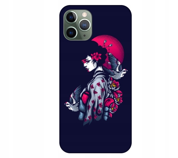 

Etui pokrowiec do iPhone 11 Pro Geisha
