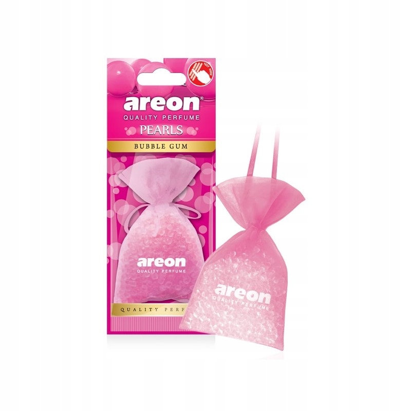 WORECZEK ZAPACHOWY AREON PEARLS BUBBLE GUM Stan opakowania oryginalne