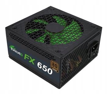 Evolveo Fx 650 zdroj 650W Atx, 14cm, tichý, 80+ bronze, bulk