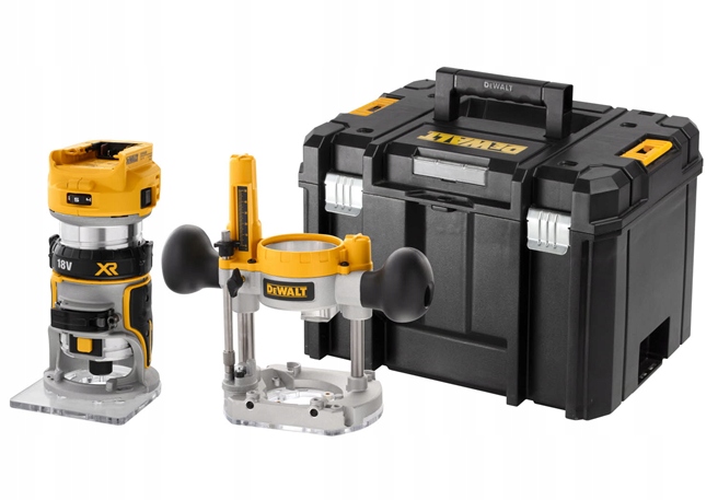 Horní frézka 18V 2v1 8 mm Tstak (body) DCW604NT DeWALT