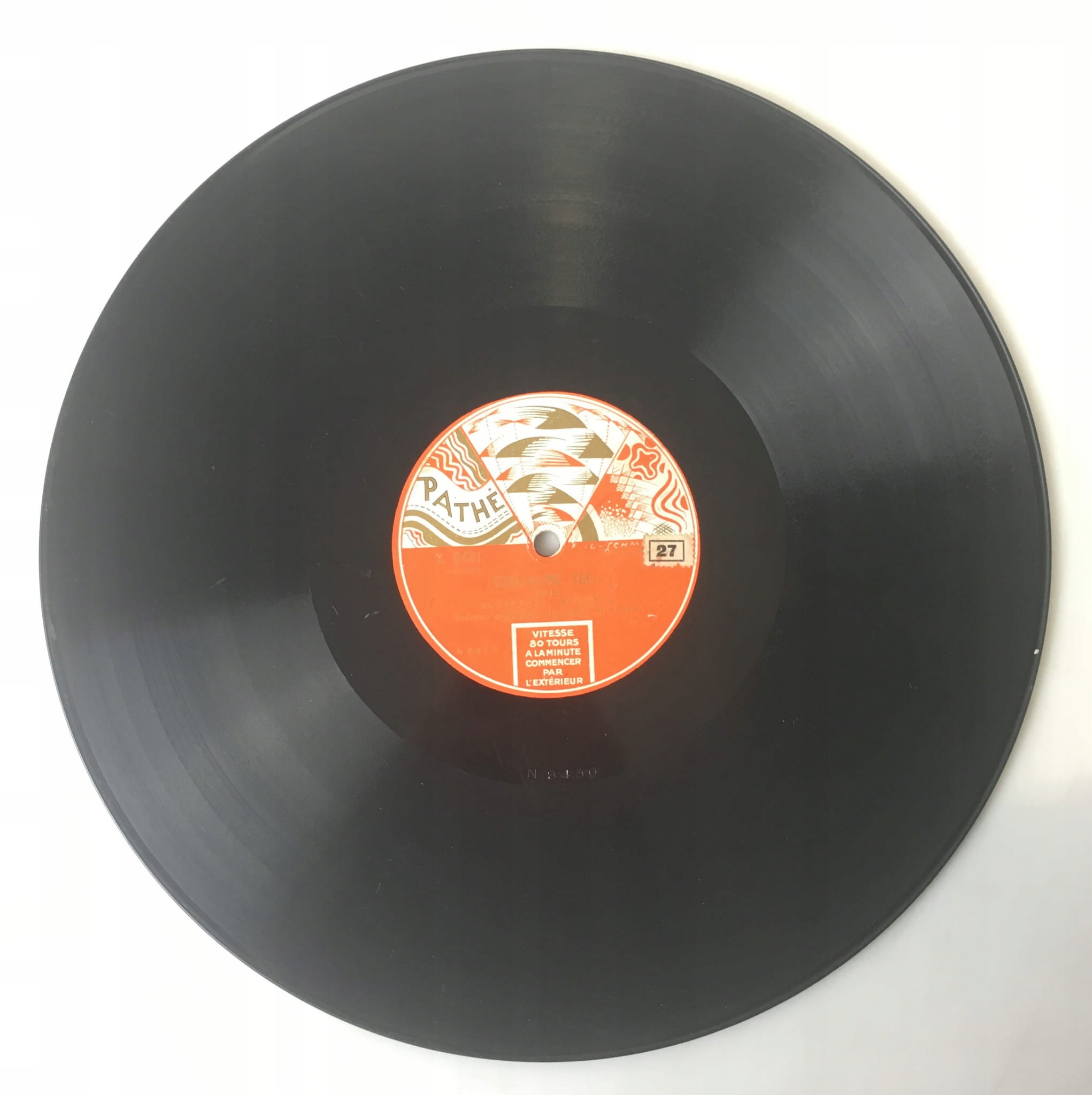 F. Ruhlmann Guillaume Tell X5431 Pathe