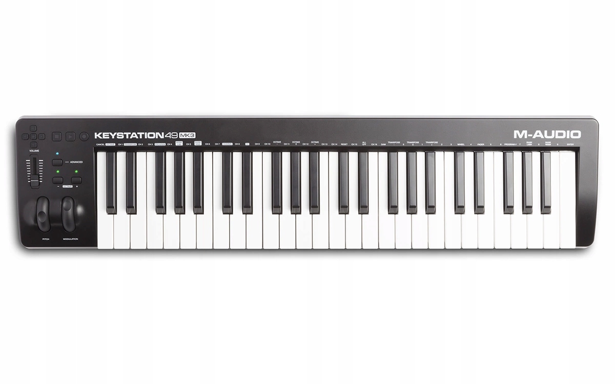 M-Audio Keystation 49 MK3 – Usb MIDI ovládací klávesnice