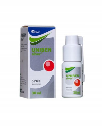 

Uniben Silver Aerozol 30 ml