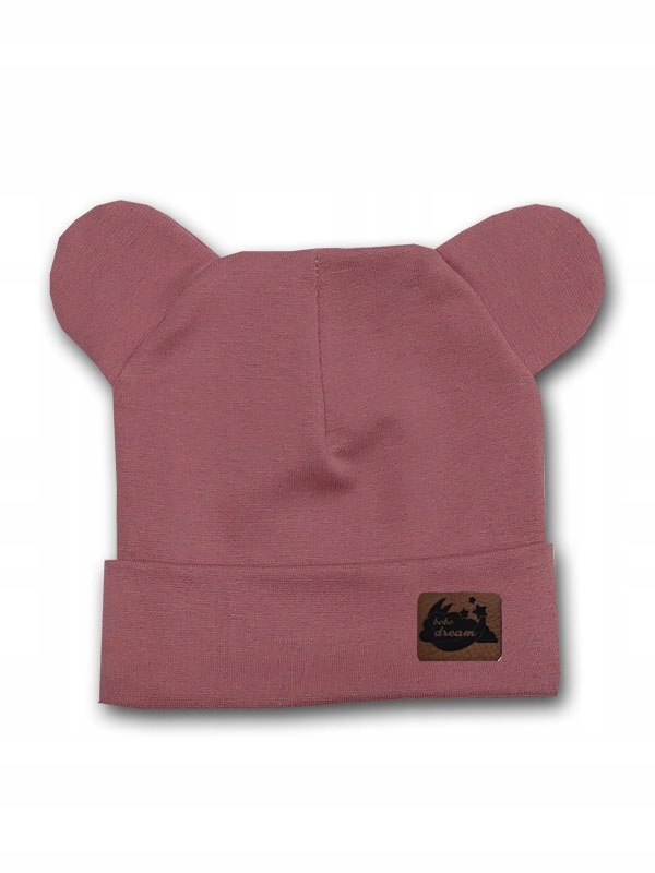 

Czapka Wiosenna z uszkami misia Puder