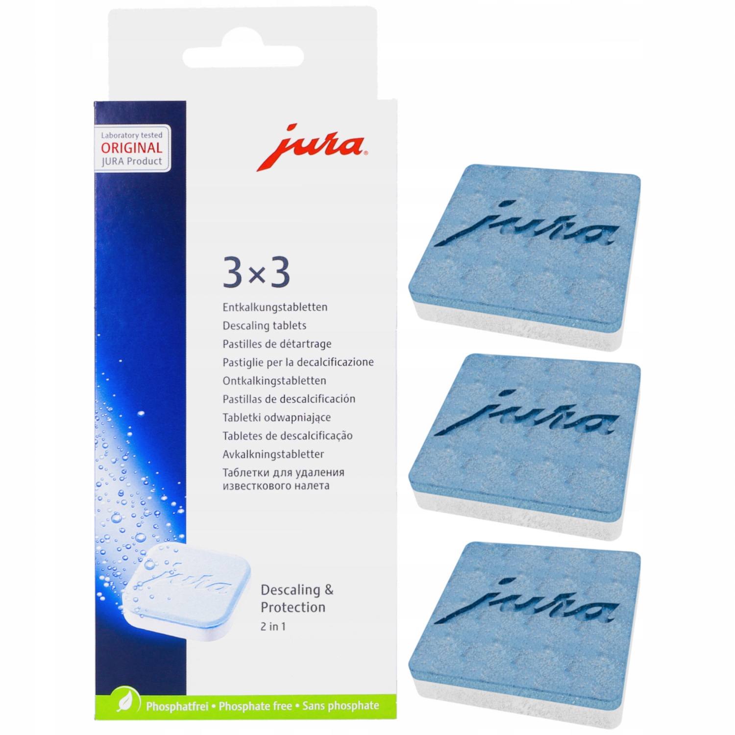 

Tabletki Odkamieniacz do ekspresu Jura 9szt 61848