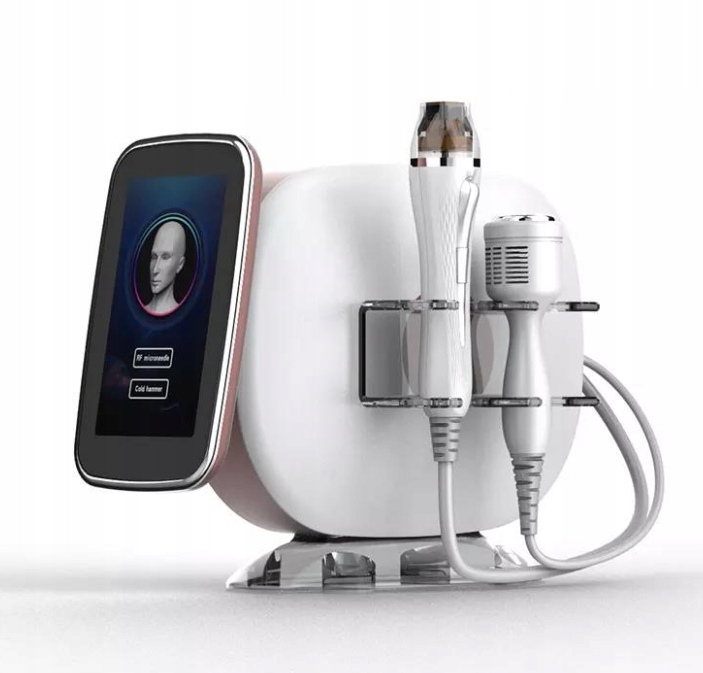 Kosmetický přístroj 2v1 Micro Beauty Rf Mikrojehlový Cold Hammer