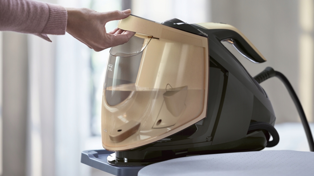 ŻELAZKO Z GENERATOREM PARY STACJA PAROWA PHILIPS PSG8140/80 PerfectCare Maksymalne ciśnienie pary 8.5 bar