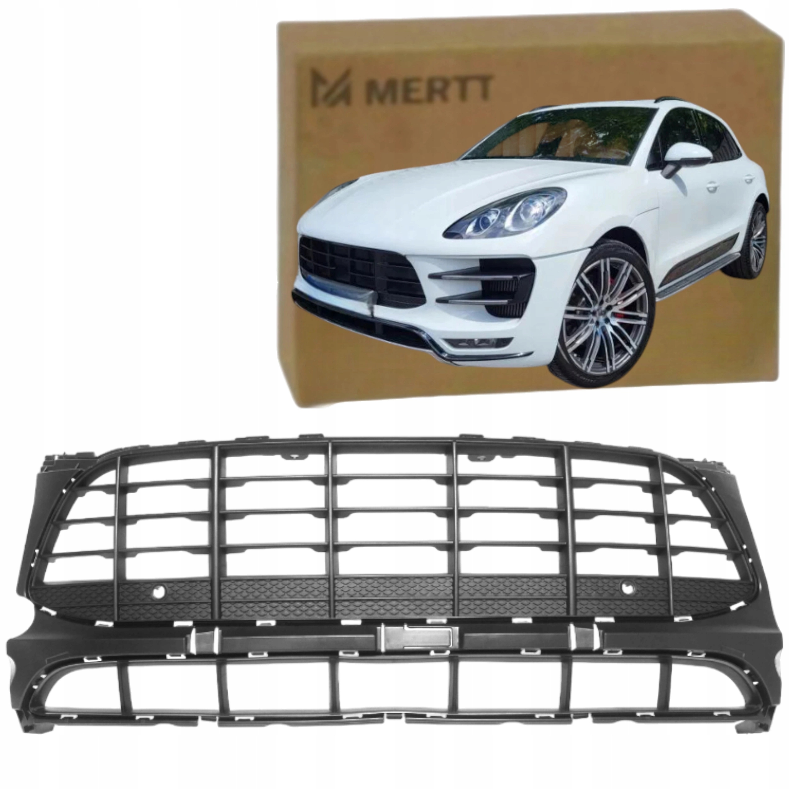 Středová Mřížka Nárazníku přední gril Porsche Macan 95B 15-18