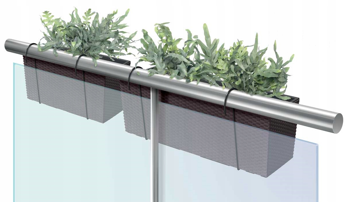 Doniczka balkonowa Urbi Beton Effect DUC400EW | Marengo — 9