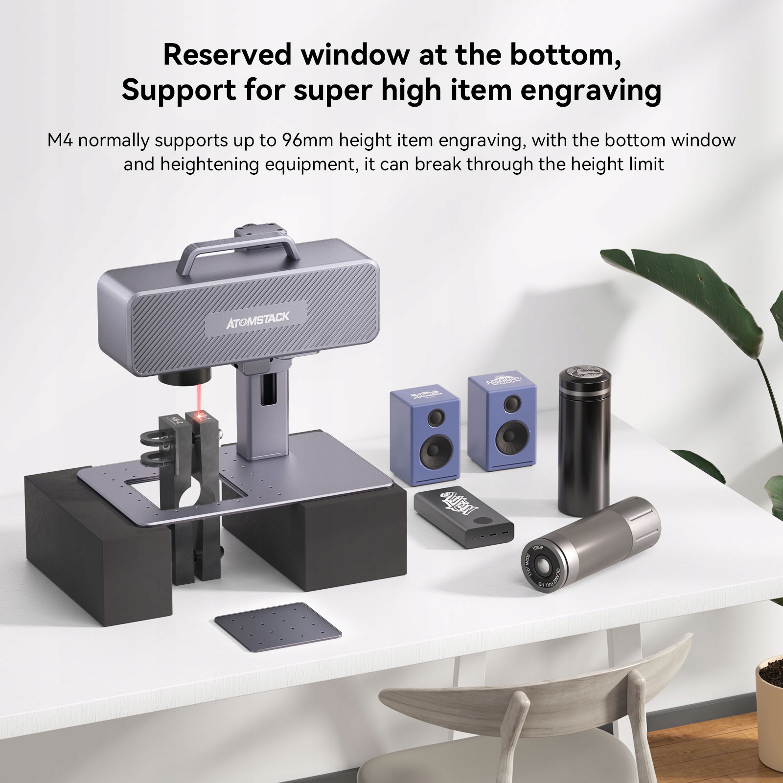 ATOMSTACK M4 Maszyna do znakowania grawerem Model M4 Maszyna do znakowania grawerem