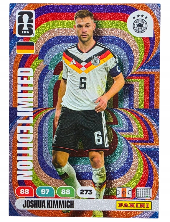 Karty Do Albumu Panini World Cup 2026 Limited Edition Niemcy Joshua Kimmich
