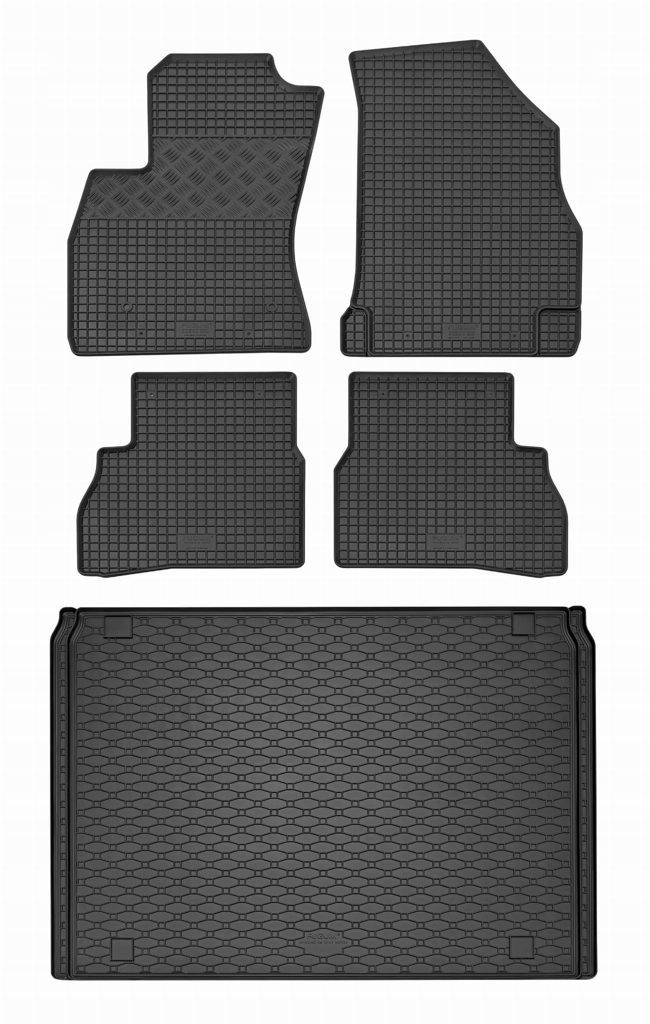 Dywaniki i mata do Opel Combo 5 miejsc 2012-2018