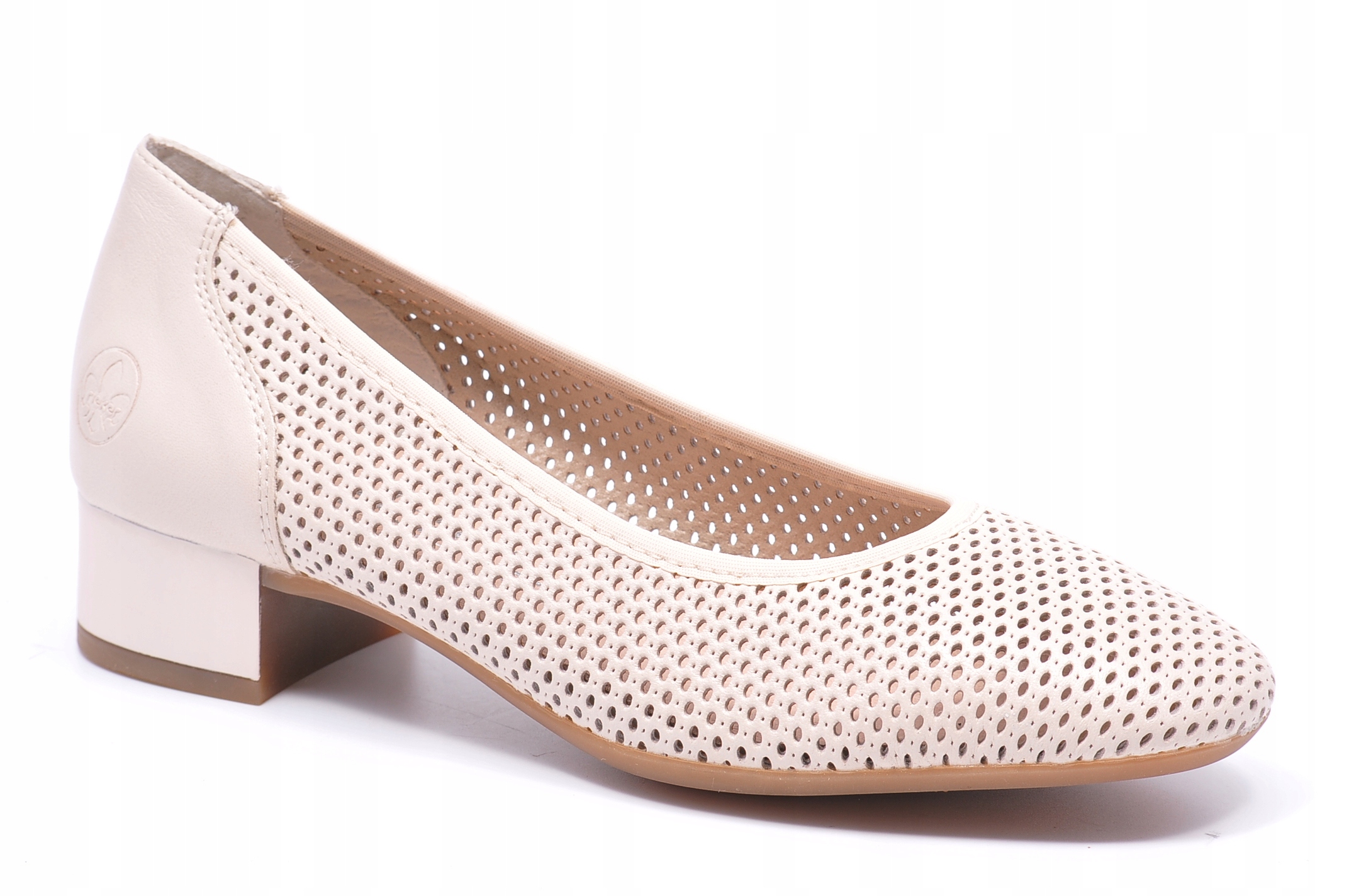 Boty Rieker 43459-60 Béžová Velikost 38