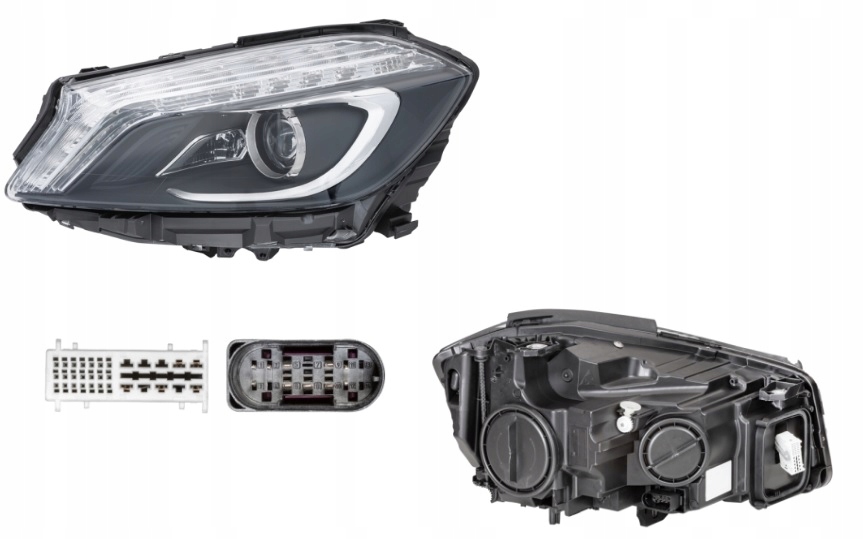 REFLEKTOR LAMPA LEWY MERCEDES A KLASA W176 12-