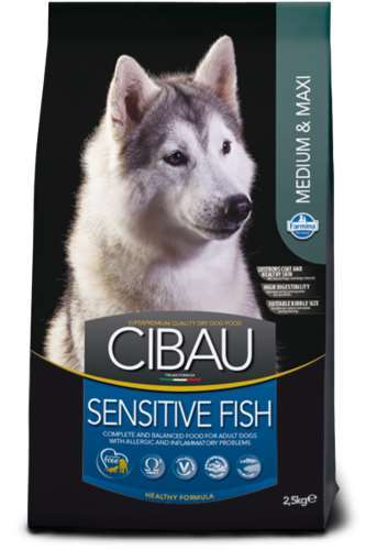 Levně Cibau Sensitive Fish med/max 2,5 kg