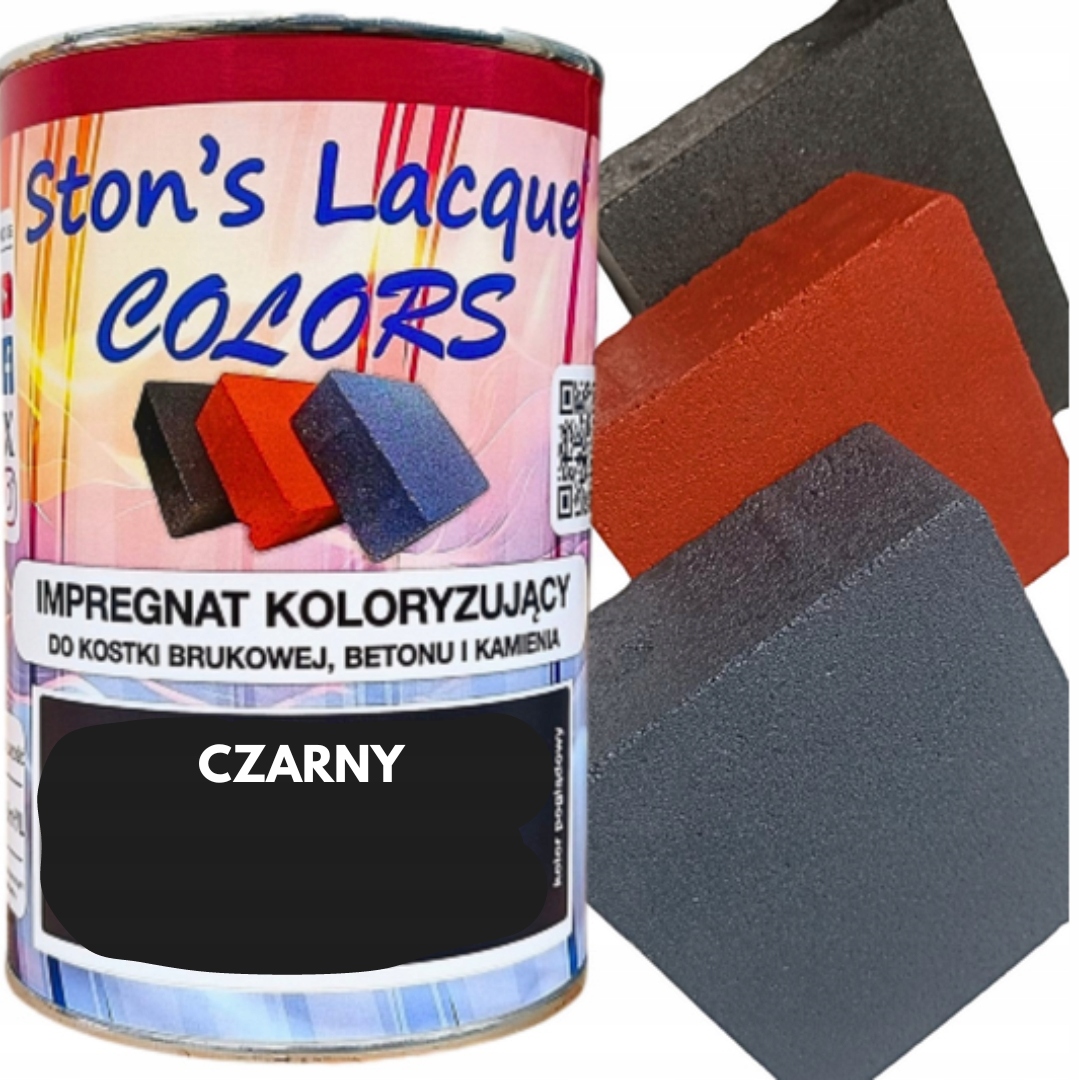 Barva na dlažební kostky Barvící impregnát Černá 6L