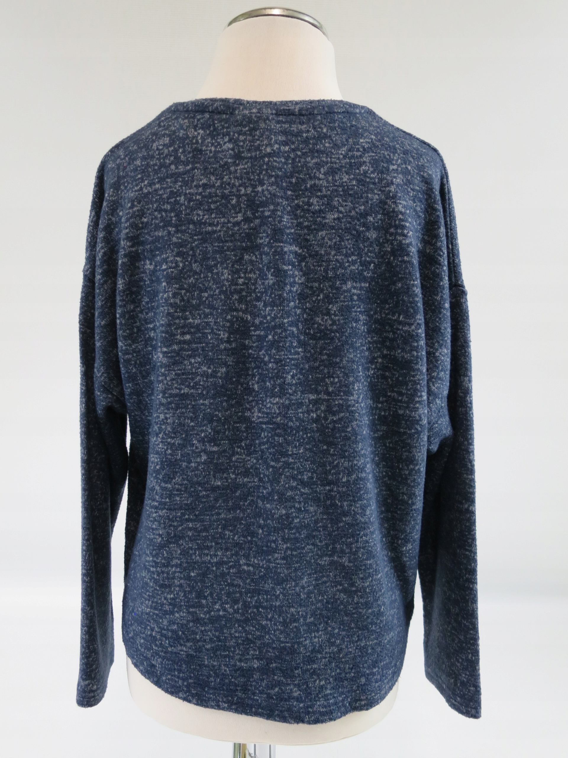 Sweter cienki z cekinami ZARA r 116 Rękaw długi rękaw