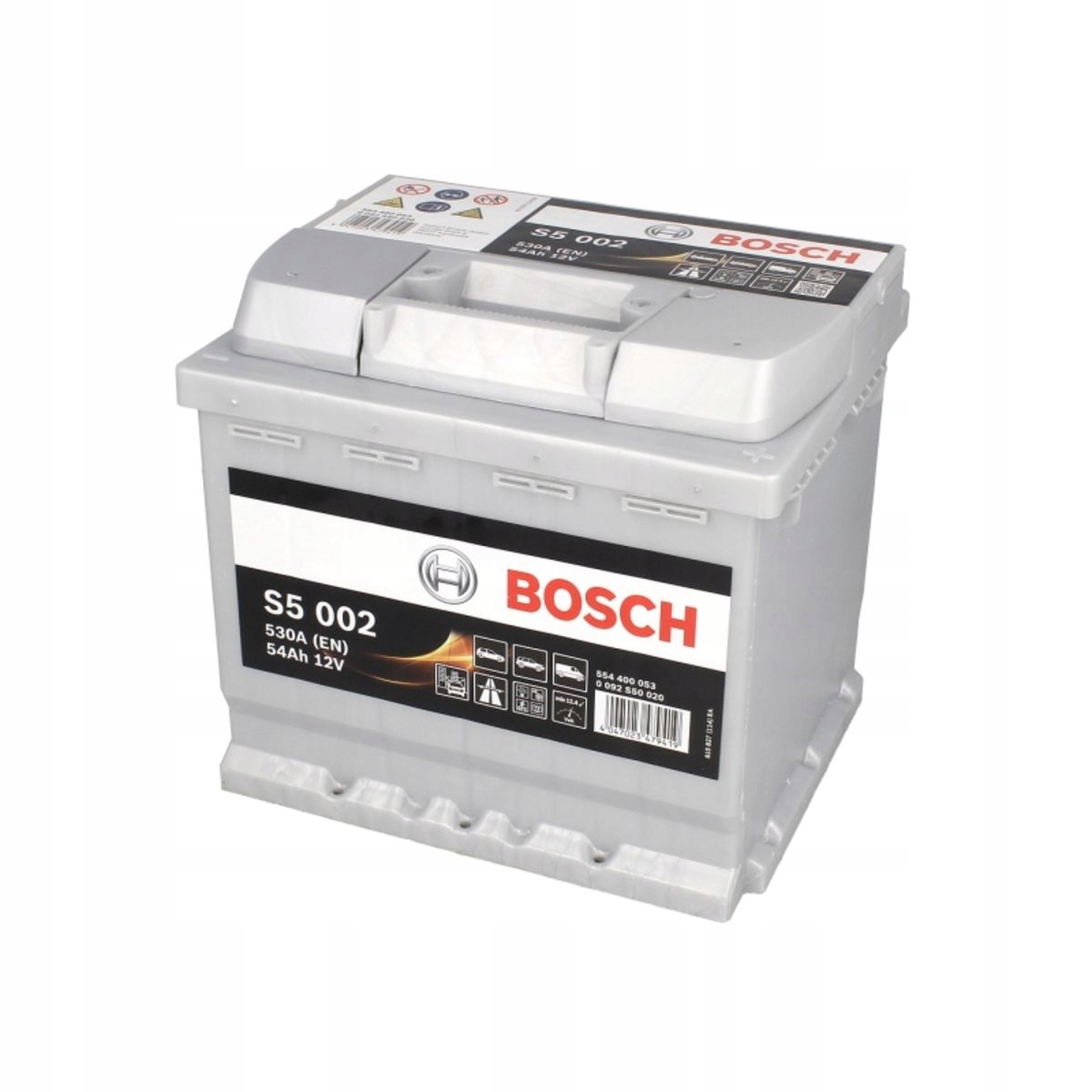 0 092 - Акумулятор BOSCH S5 54ah 530A P+
