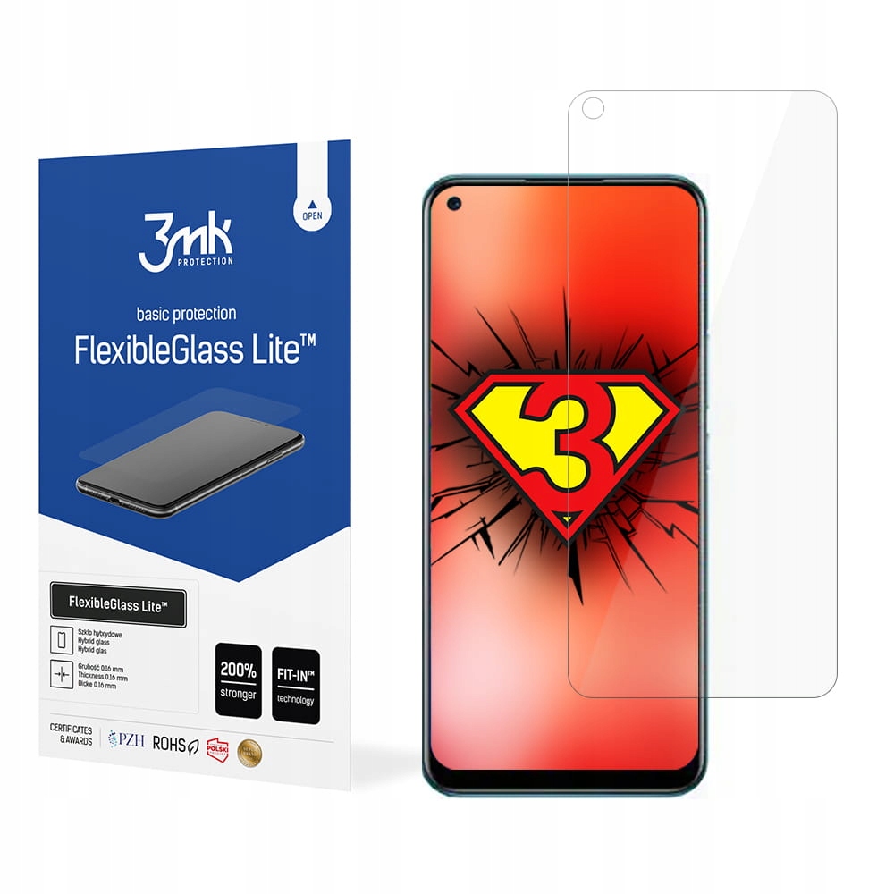 

Szkło folia do Realme C17 - 3mk FlexibleGlass Lite
