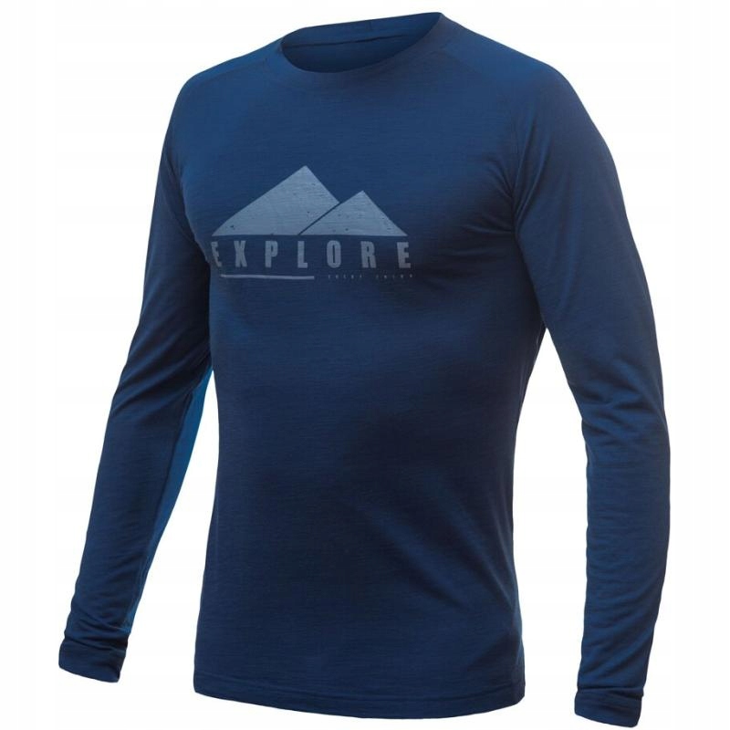 Sensor Triko Merino Air Pt Explore pánské dlouhý tmavě modrá 2XL