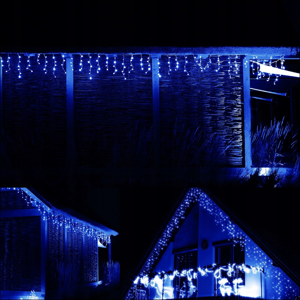 SOPLE 1500 LED ZEWNĘTRZNE IP44 LAMPKI KURTYNA 67M Stan opakowania oryginalne