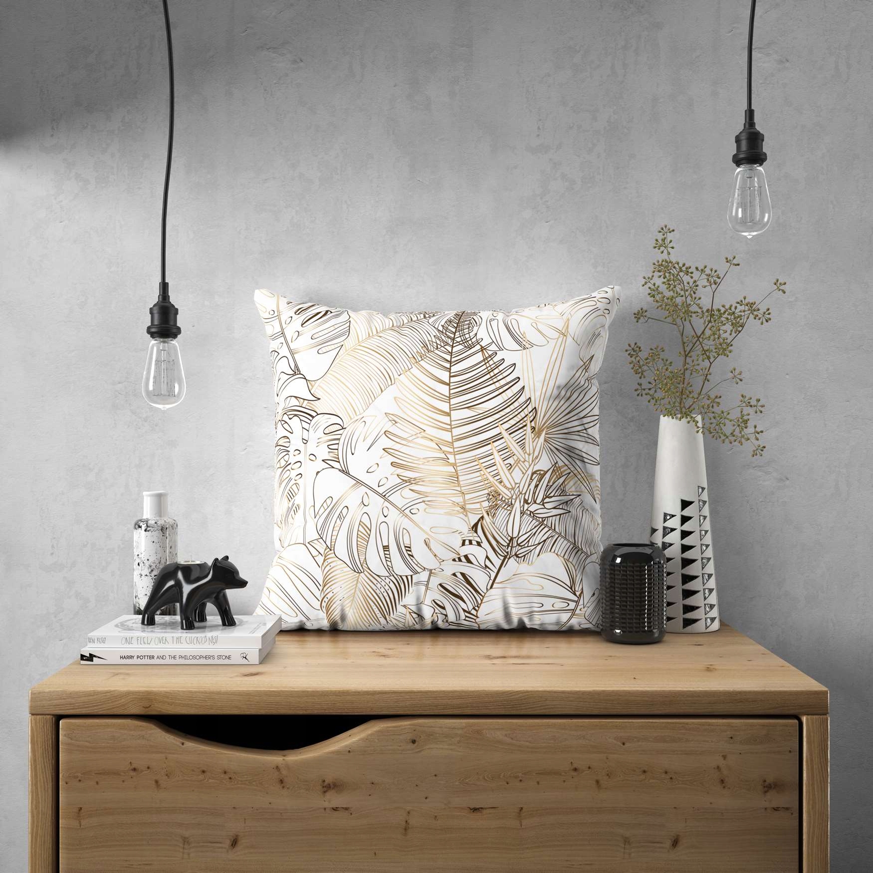 POSZEWKA NA PODUSZKĘ DEKORACYJNA 50x50 JASIEK 099 Rodzaj dekoracyjna