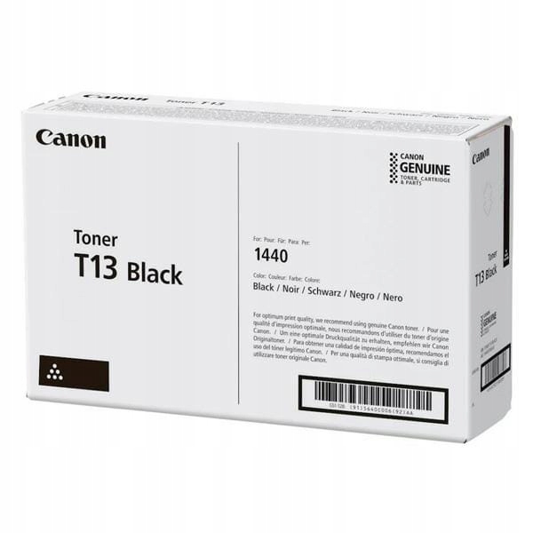 Toner Canon T13 Black 10600 stron Oryginał