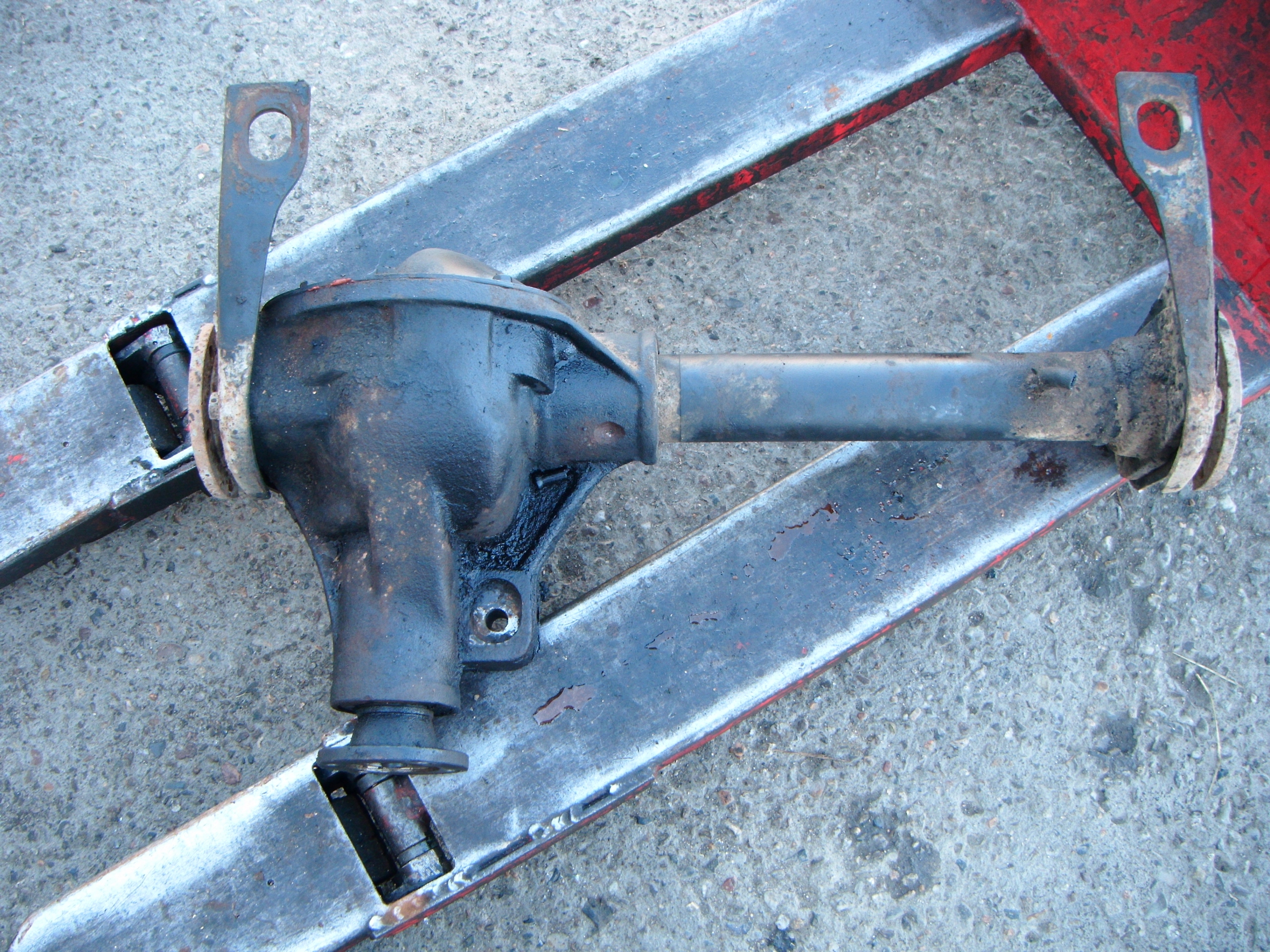 96- 2.9TD - KORANDO II 2 96-2.9 TD МОСТ ДИФФЕРЕНЦИАЛ ПЕРЕДНИЙ 4.88