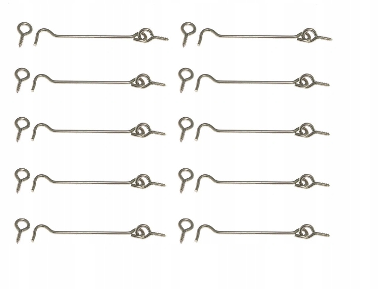 

Haczyk okienny 10cm z zaczepem drzwiowy okna 10szt