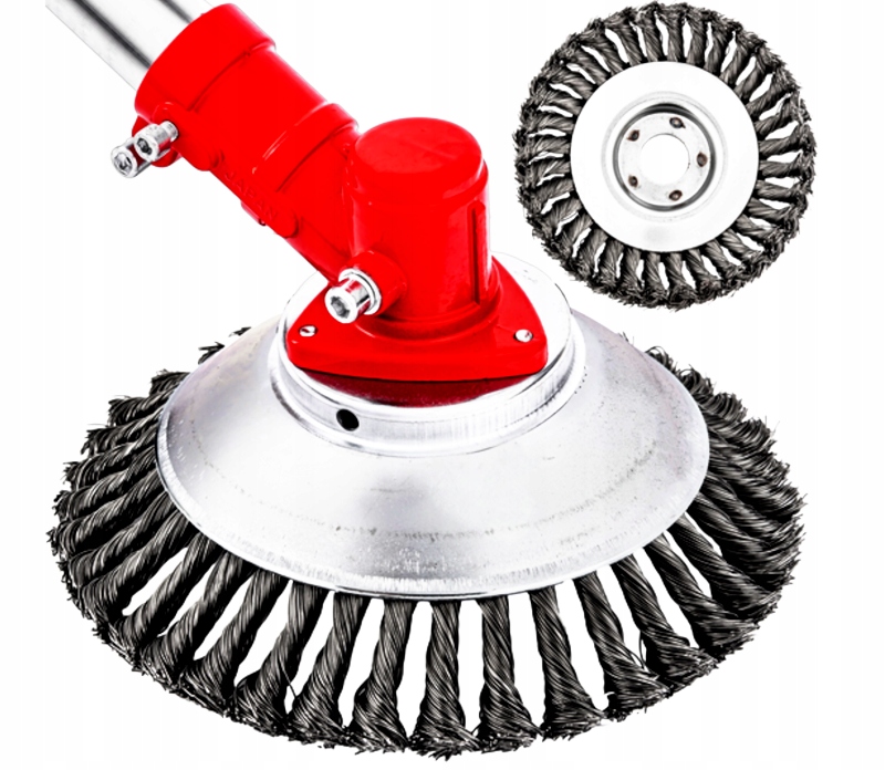 ПРОВОЛОЧНАЯ ЩЕТКА ДЛЯ КУСТОРЕЗА ЩИТ 20 СМ