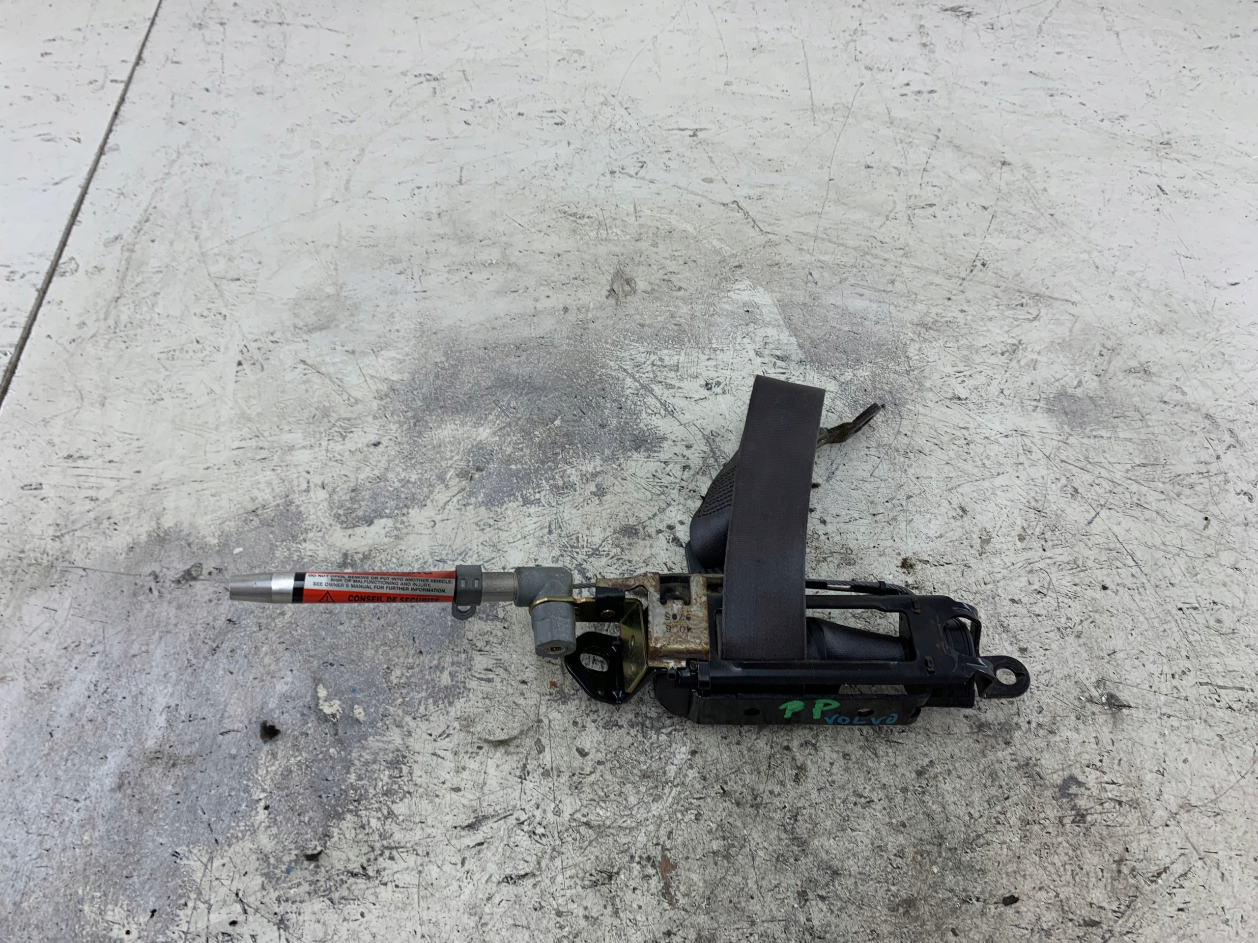 volvo S70 ремень безопасности