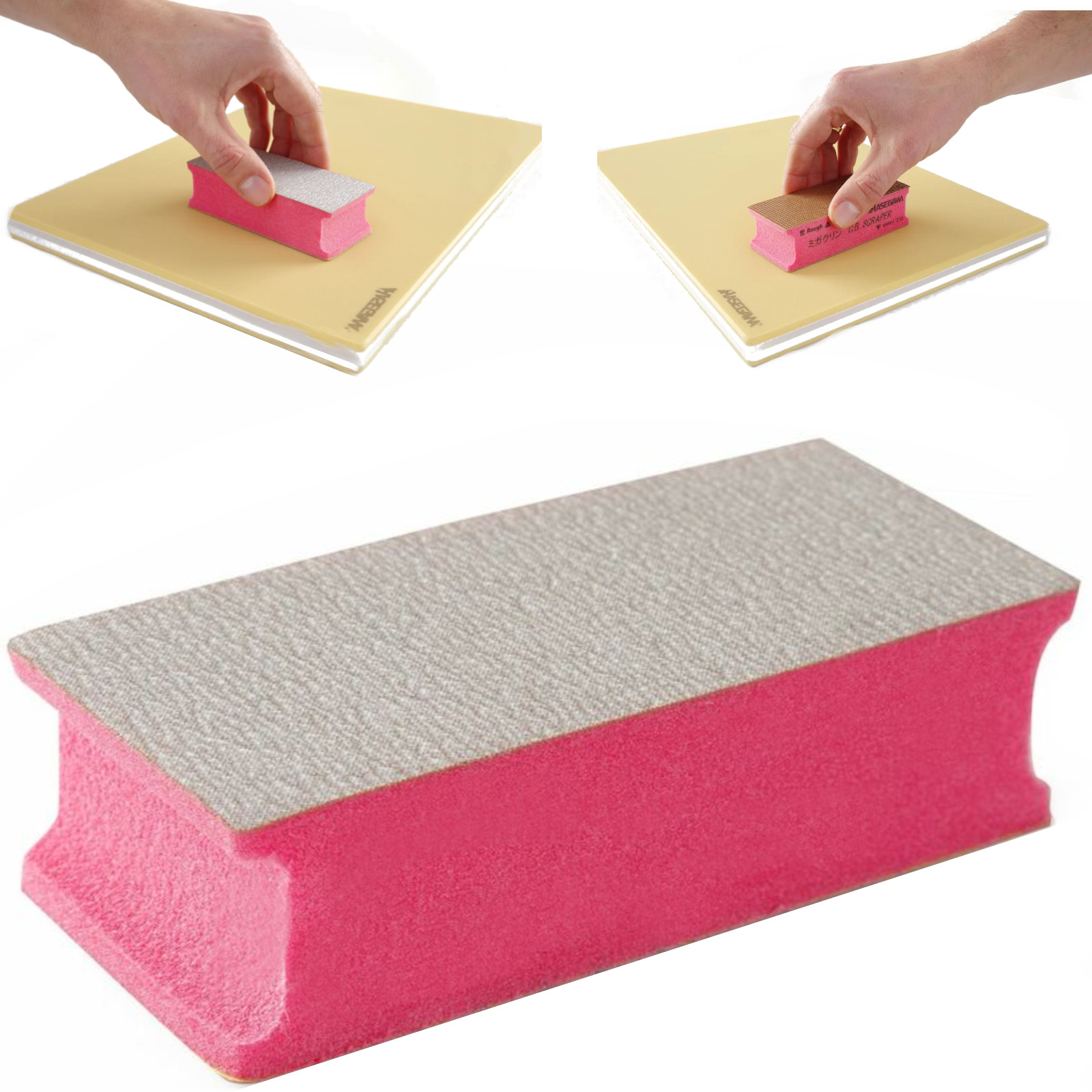 Oboustranná Škrabka Na Kuchyňskou Desku Hasegawa 115X50X30 MM, Nástroj