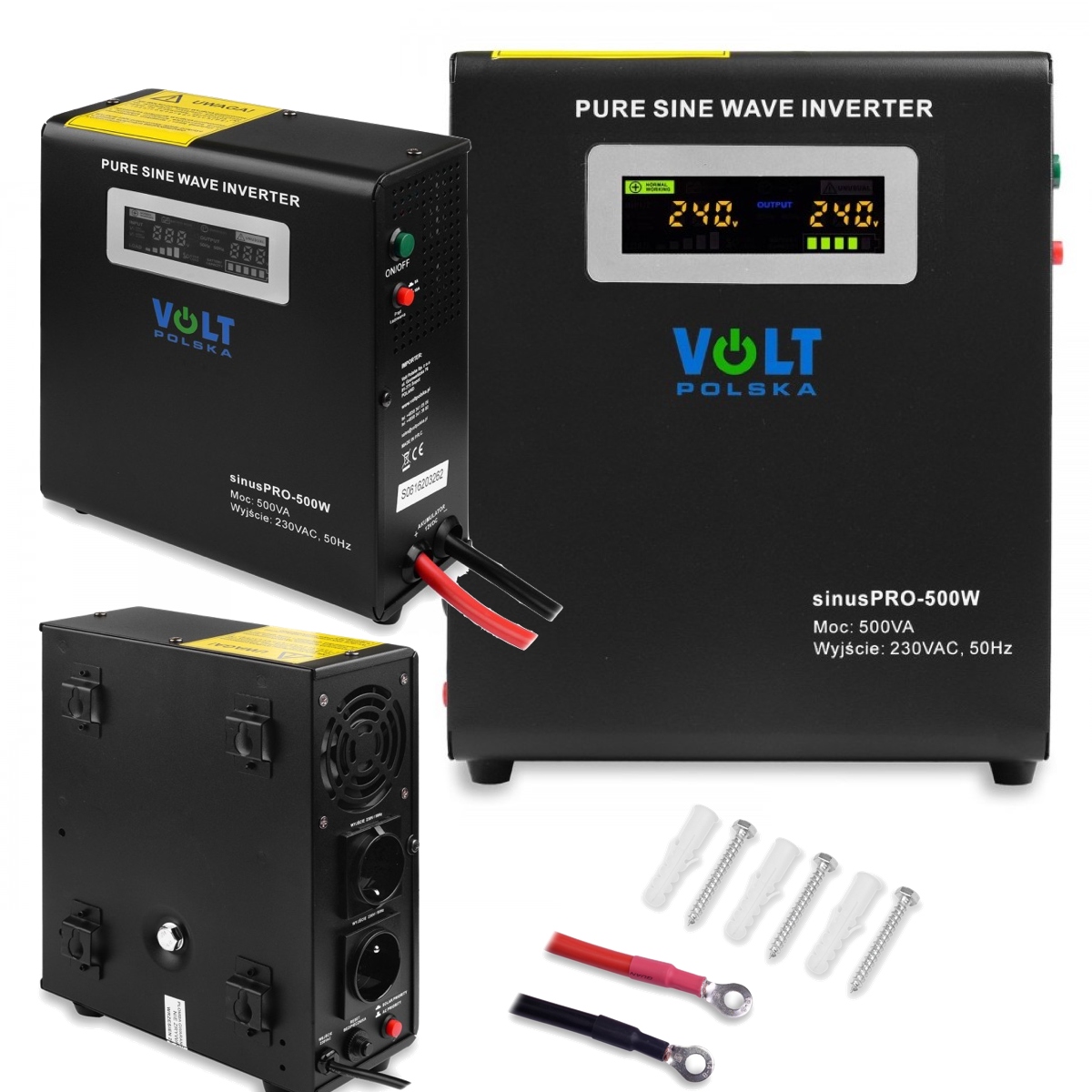 Zasilacz awaryjny Ups Sinus Pro 500W wiszący do pieca Co