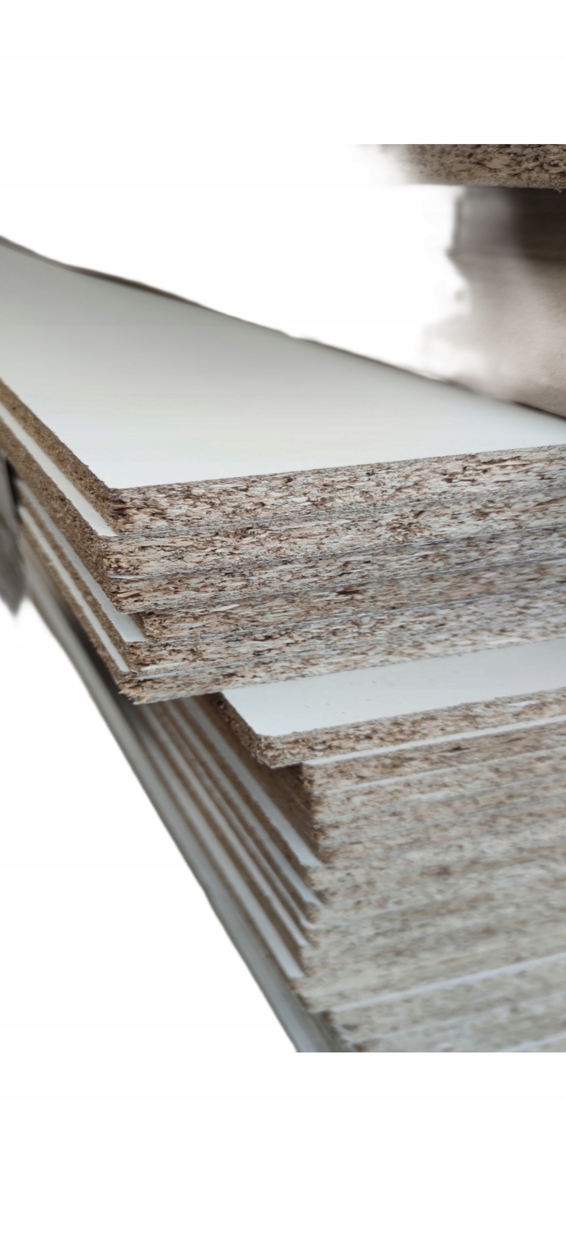 PŁYTA WIÓROWA LAMINOWANA BIAŁA 2str 18mm 350x500