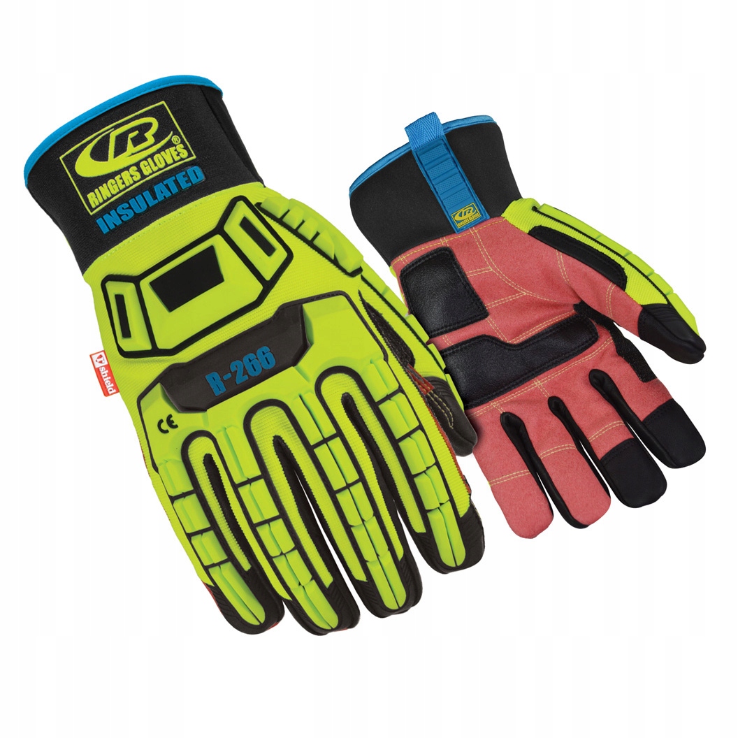 Rękawice Ansell Ringers R266 ocieplane udarowe wodoodporne wytrzymałe Bhp
