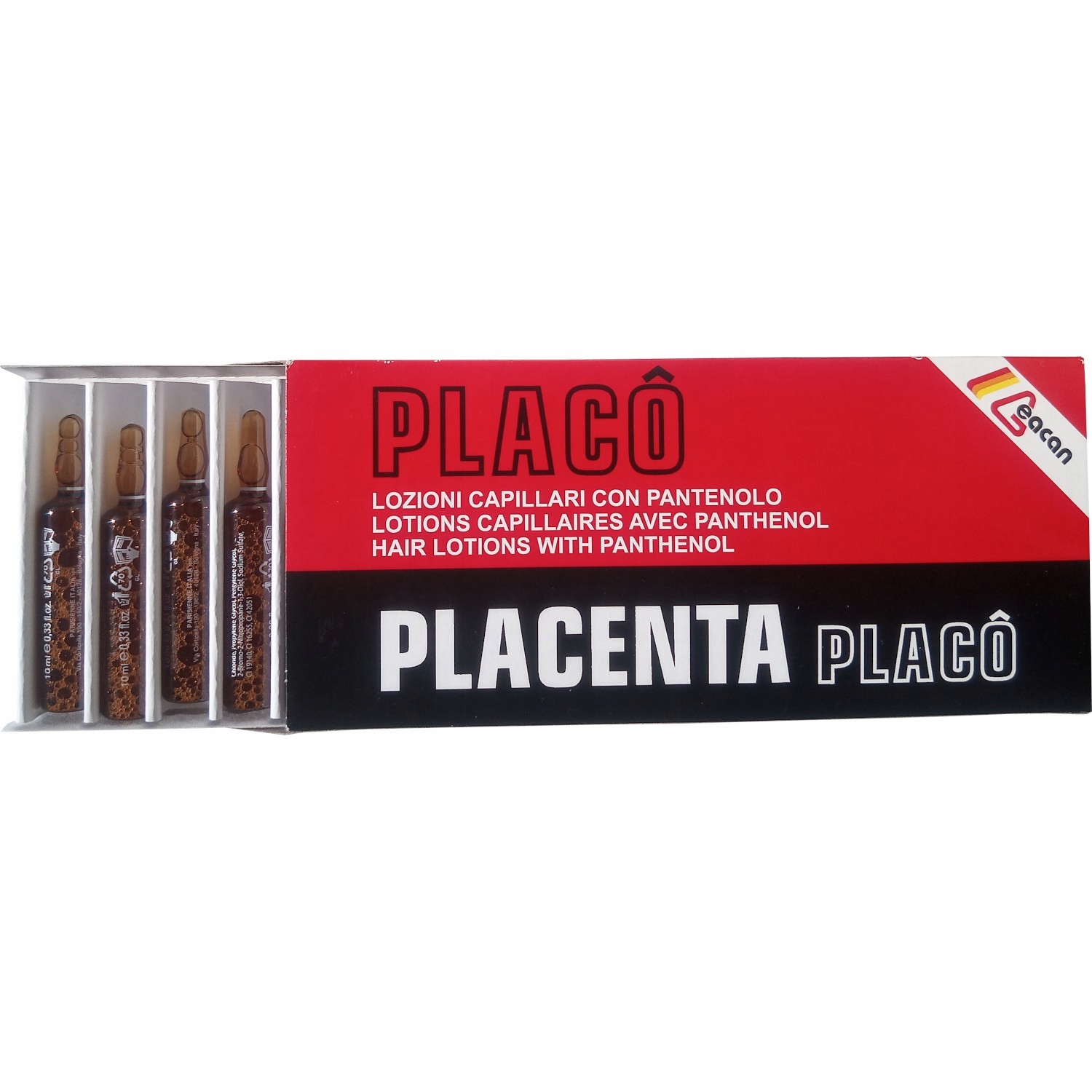 

Placo Placenta Ampułki Porost Włosów 12szt. x 10ml