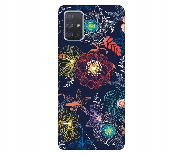 

Etui wzory do Samsung Galaxy A71 Tropical floral k