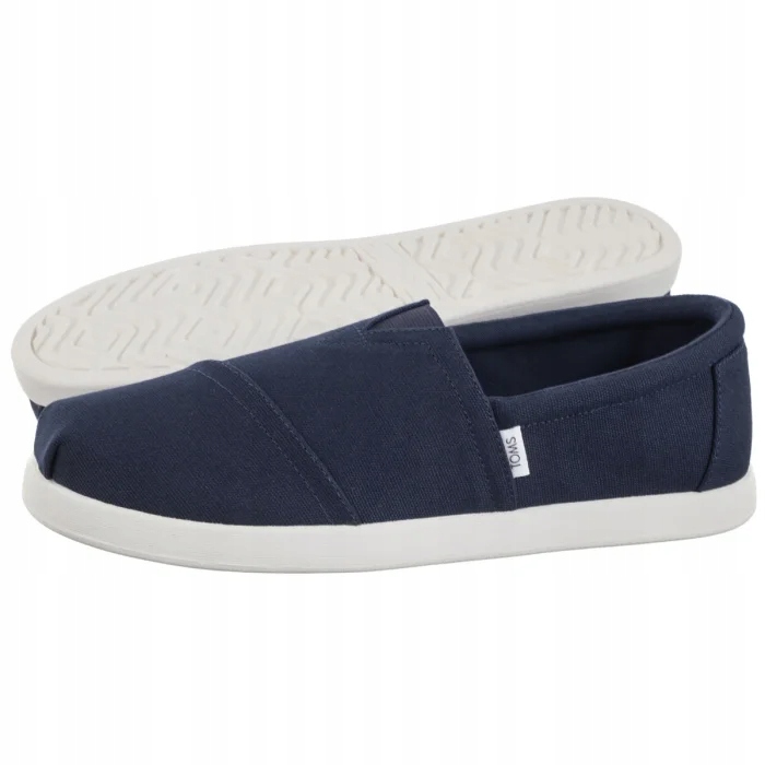 Pánské espadrilkové boty Toms Alp Navy Cotton Canvas 10019858 Tmavě modré