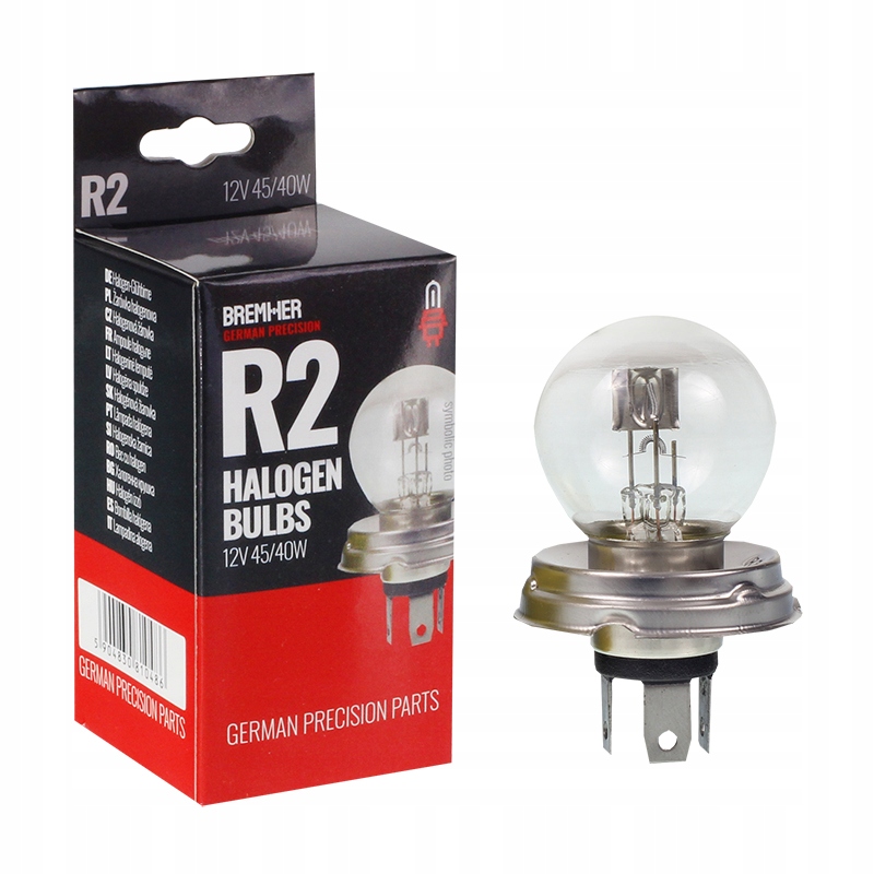 Żarówka R2 12V 45/40W P45T Homologacja