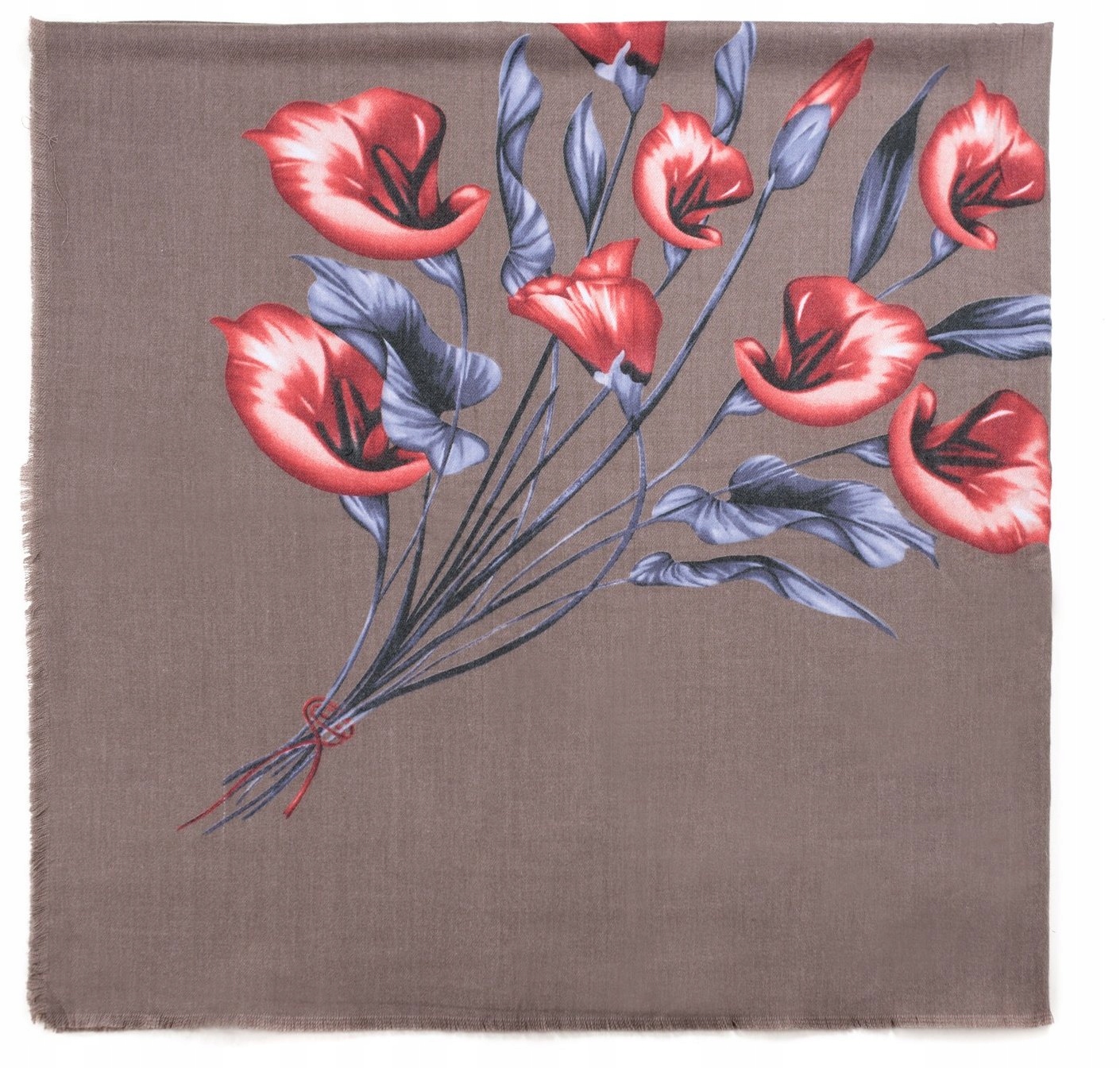 

Szaleo stylowa Chusta Soft flora sz18543-2